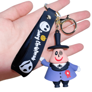 Chaveiro prefeito de Halloween Town – universo Tim Burton | Acessório geek da Disney em edição excêntrica