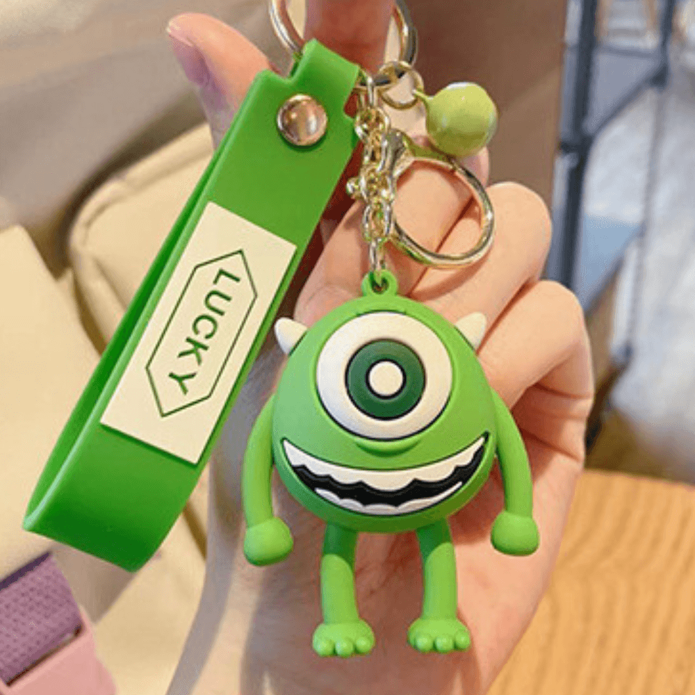 Chaveiro do Mike Wazowski – Monsters S.A. | Acessório Geek Divertido e Colecionável - Imagem 3
