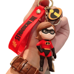 Chaveiro Mulher-Elástica – super-heroína da Pixar