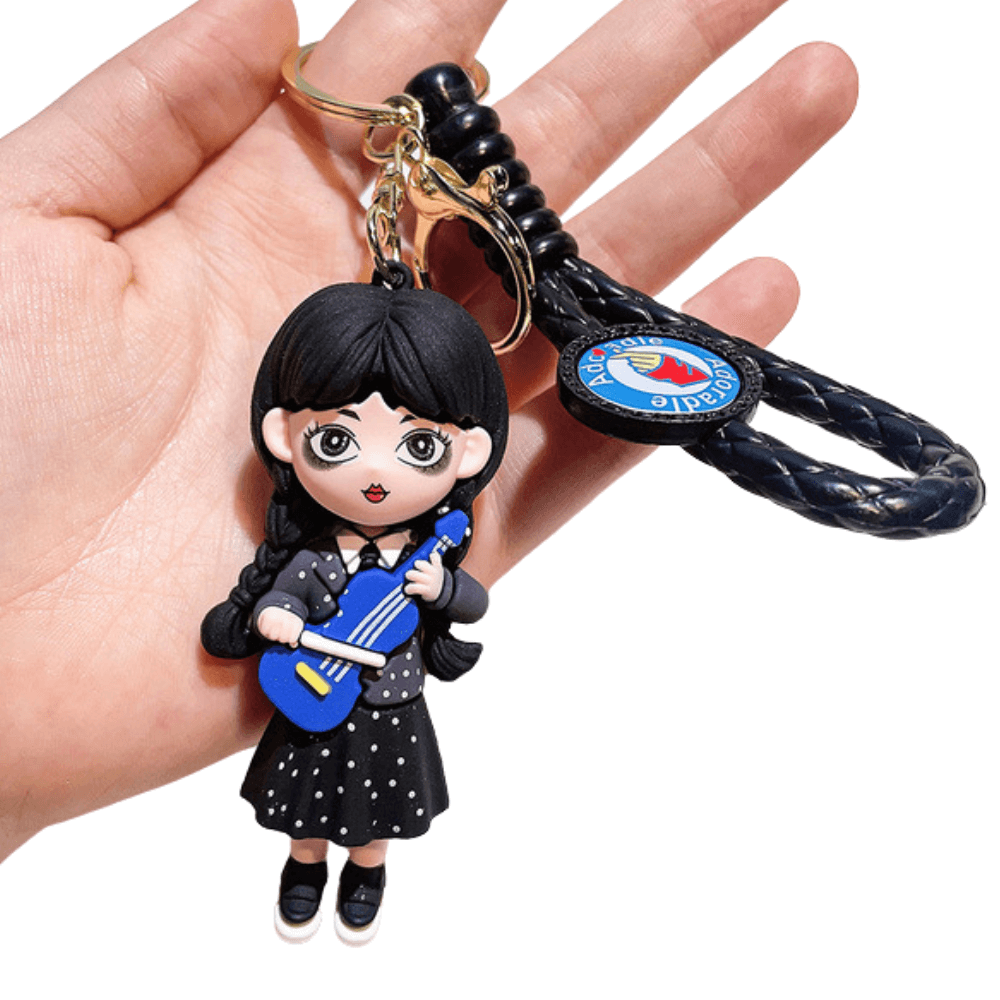 Chaveiro Wandinha da Família Addams