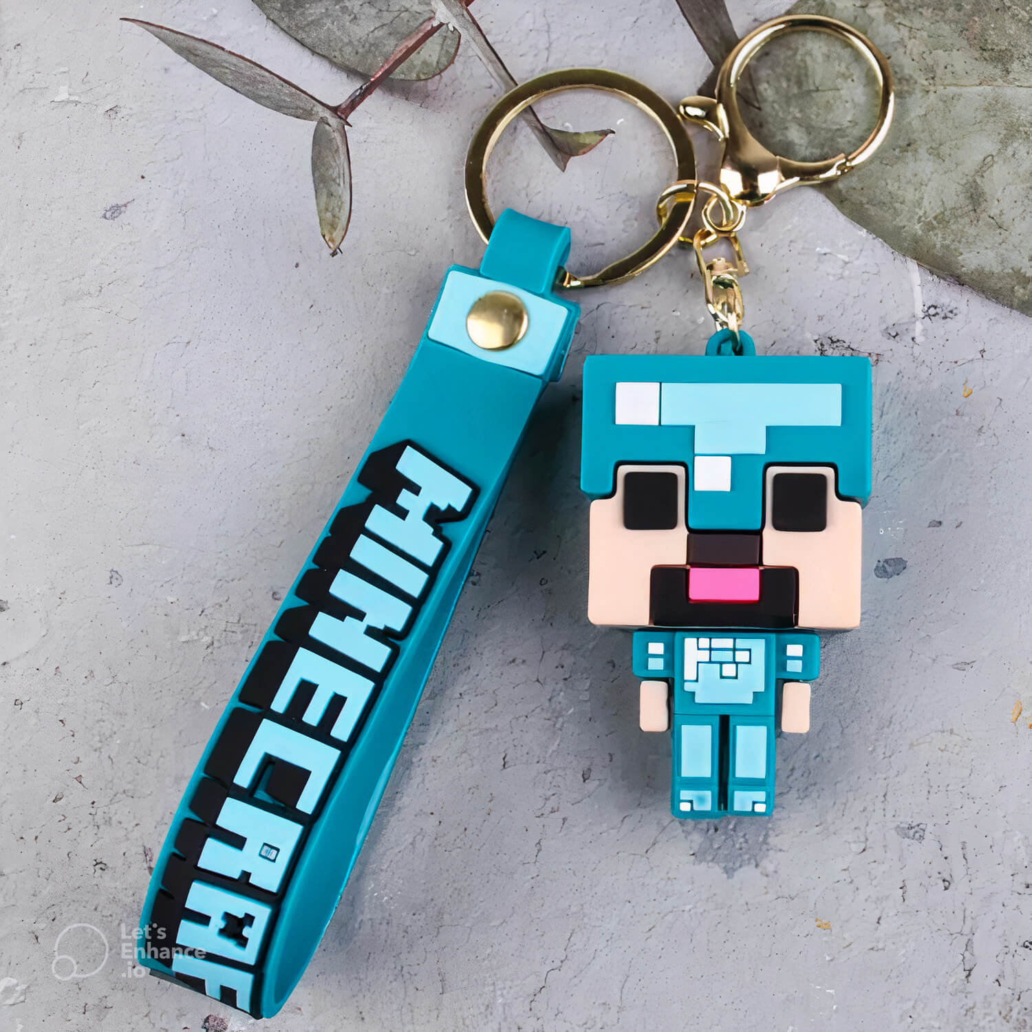 Chaveiros Minecraft Acessório geek colecionável do game mais amado pelos jogadores - Imagem 3