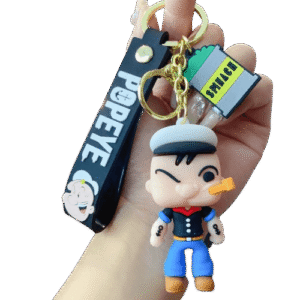 Chaveiro do Popeye – Clássico Retro Oficial | Estilo Geek com Força Total