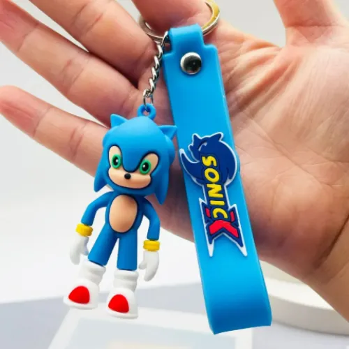 Chaveiro Sonic – O ouriço azul mais veloz em versão colecionável - Imagem 2